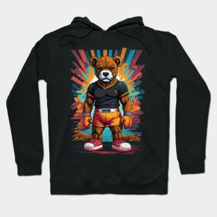 Boxer teddy bear Hoodie